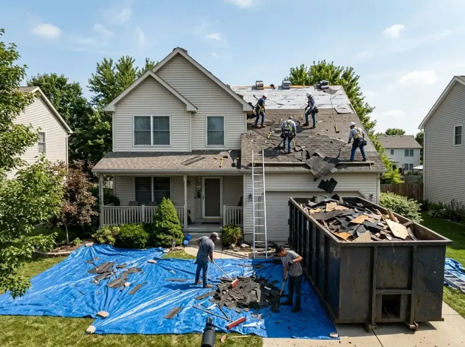 roof-replacement-debris-remova-004 — frequently asked questions, Cheapest Dumpster Rentals in Meadow Lakes, AK